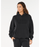 Rip Curl Varsity Sports Oversized Sweatshirt-Black