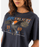 Rip Curl Soaring Crop Tee-Washed Black