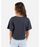 Rip Curl Soaring Crop Tee-Washed Black