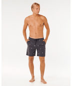 Rip Curl Skelly Breach Volley Boardshorts-Black