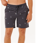 Rip Curl Skelly Breach Volley Boardshorts-Black