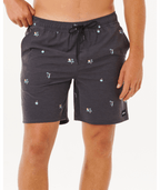 Rip Curl Skelly Breach Volley Boardshorts-Black