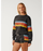 Rip Curl Surf Revival Relaxed Crew Sweatshirt-Washed Black