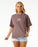 Rip Curl Cosmic Summer Heritage Tee-Eggplant