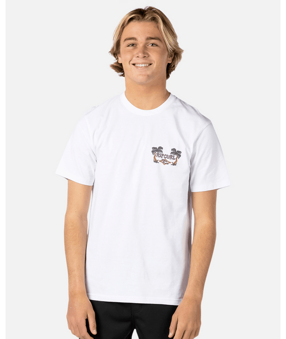 Rip Curl Shredding Tee-California White