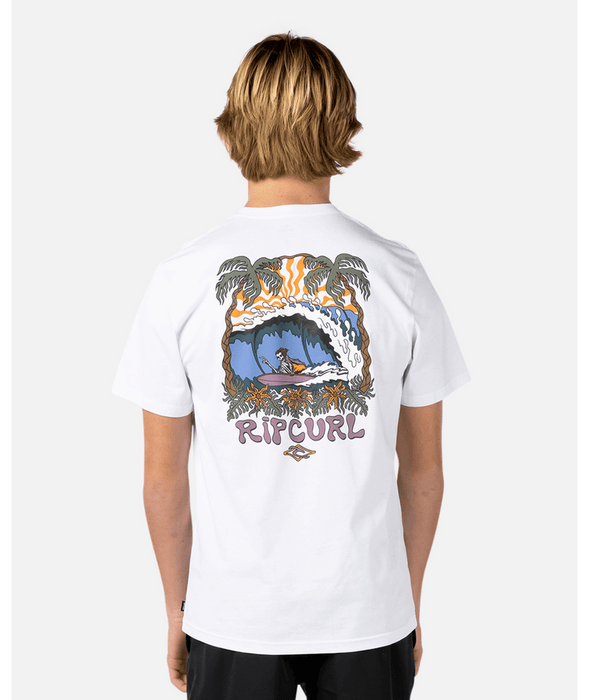 Rip Curl Shredding Tee-California White