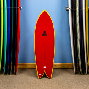 Actual Board: Channel Islands Feb's Fish PU/Poly 5'3" — 28.5L