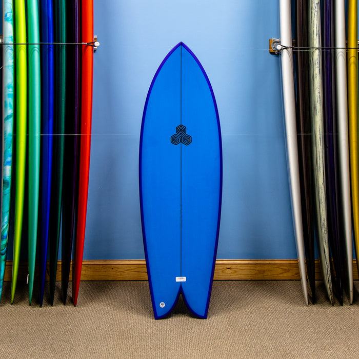 Actual Board: Channel Islands Feb's Fish PU/Poly 5'5" — 30.3L
