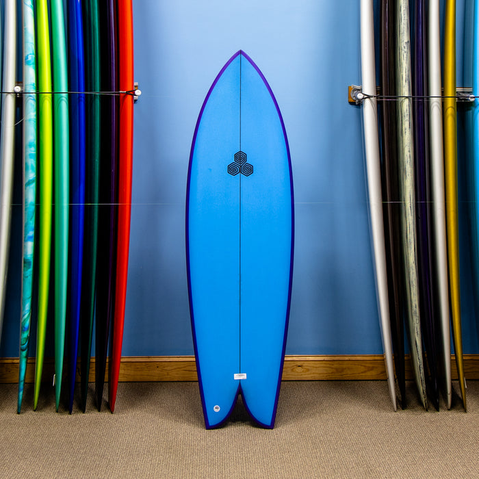 Actual Board: Channel Islands Feb's Fish PU/Poly 6'1" — 43.8L
