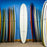 Actual Board: Kai Sallas Lava Flow Thunderbolt Silver 10'0" (Blem) — 90.48L
