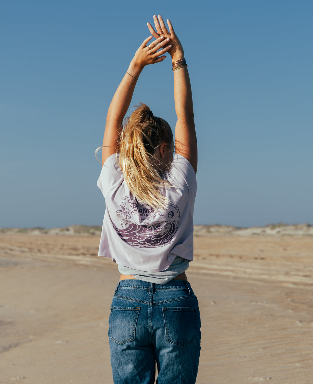 REAL Longboard Weather Tee-Orchid