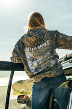 REAL Outer Banks Map Hooded Sweatshirt-Desert Camo