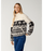 Rip Curl Bossa Nova 1/4 Zip Polarfleece Sweatshirt-Black/White
