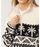 Rip Curl Bossa Nova 1/4 Zip Polarfleece Sweatshirt-Black/White