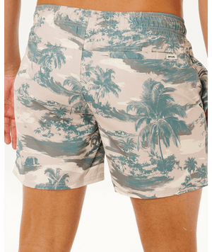 Rip Curl Dreamers Volley Boardshorts-Fatigue— Alternate View