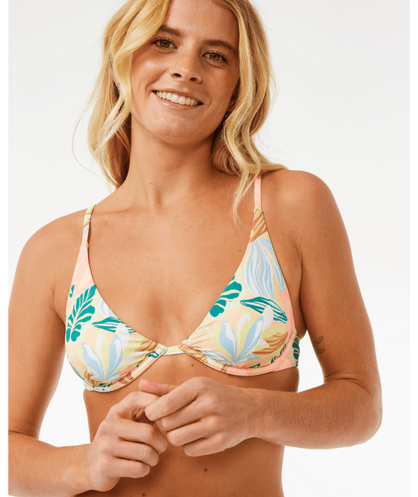 Rip Curl Follow The Sun Bralette Top-Light Orange