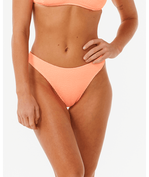 Rip Curl Sunshine Cheeky Bottom-Coral