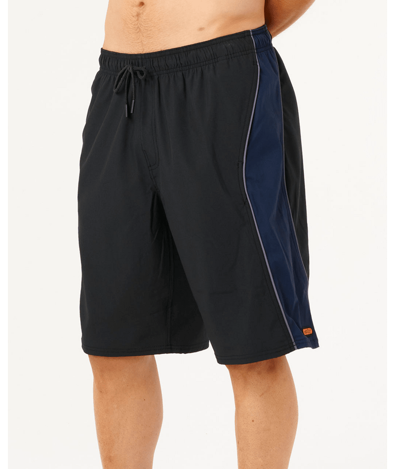 Rip Curl Panel Beater Volley Shorts-Black