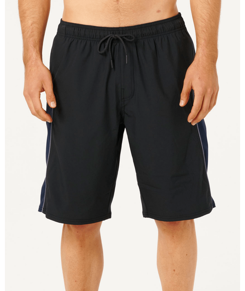 Rip Curl Panel Beater Volley Shorts-Black