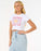 Rip Curl Cala Fitted Tee-White