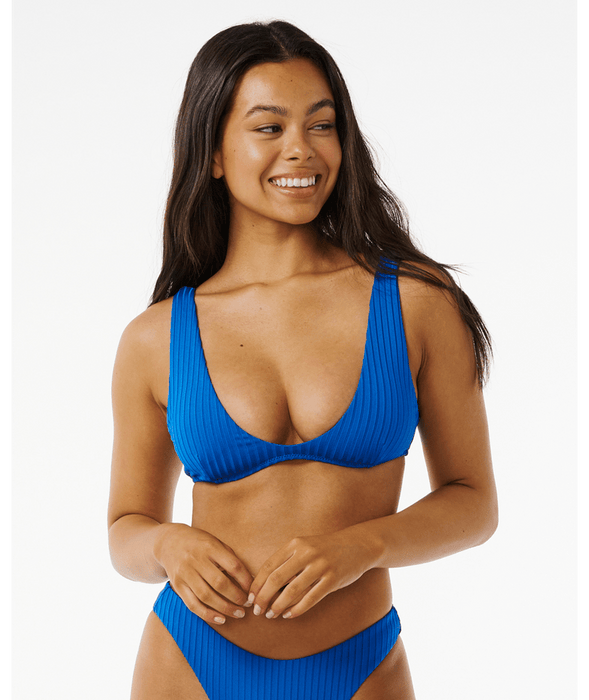 Rip Curl Premium Surf Bralette Top-Blue