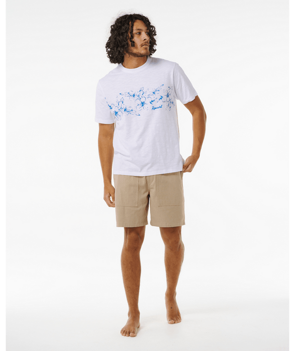 Rip Curl Aloha Hotel Lei Lei Tee-White