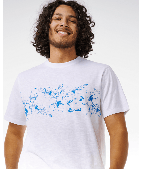 Rip Curl Aloha Hotel Lei Lei Tee-White