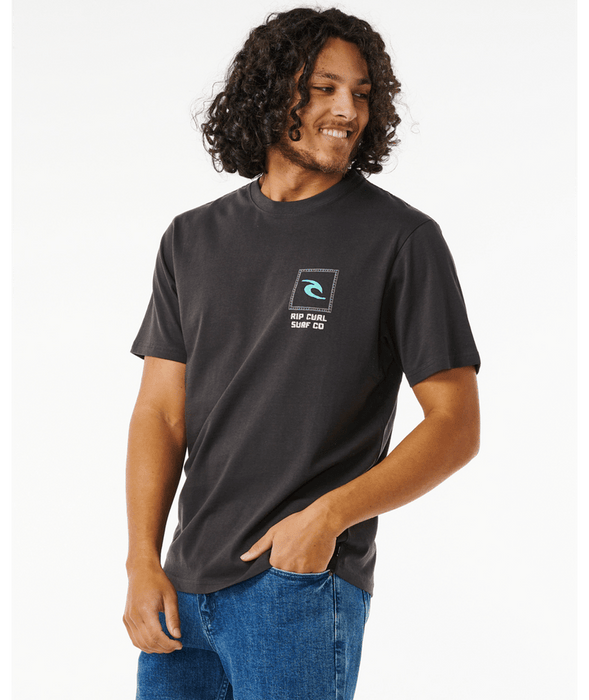 Rip Curl Dawny Tee-Washed Black