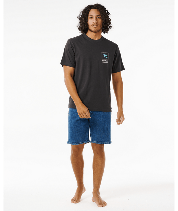 Rip Curl Dawny Tee-Washed Black