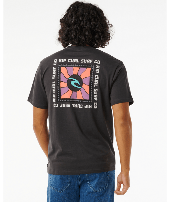 Rip Curl Dawny Tee-Washed Black