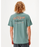 Rip Curl Quest Tee-Blue Stone