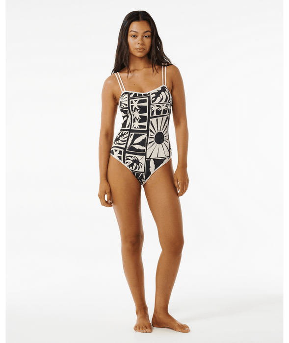 Rip Curl Santorini Sun D-DD One Piece-Black