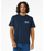 Rip Curl Pushin Daisies Tee-Dark Navy