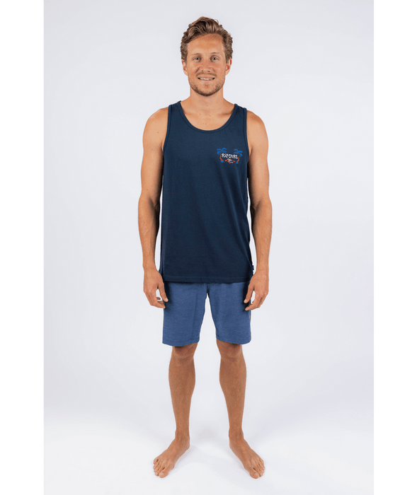 Rip Curl Shredding Tank-Dark Navy