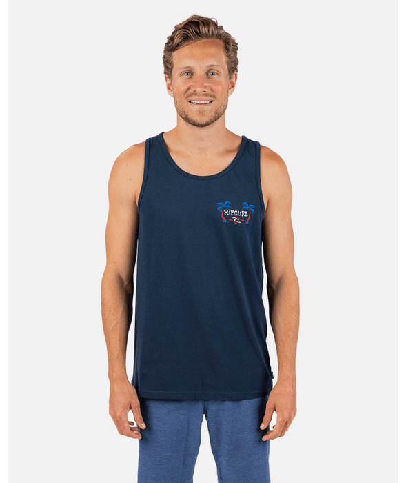 Rip Curl Shredding Tank-Dark Navy