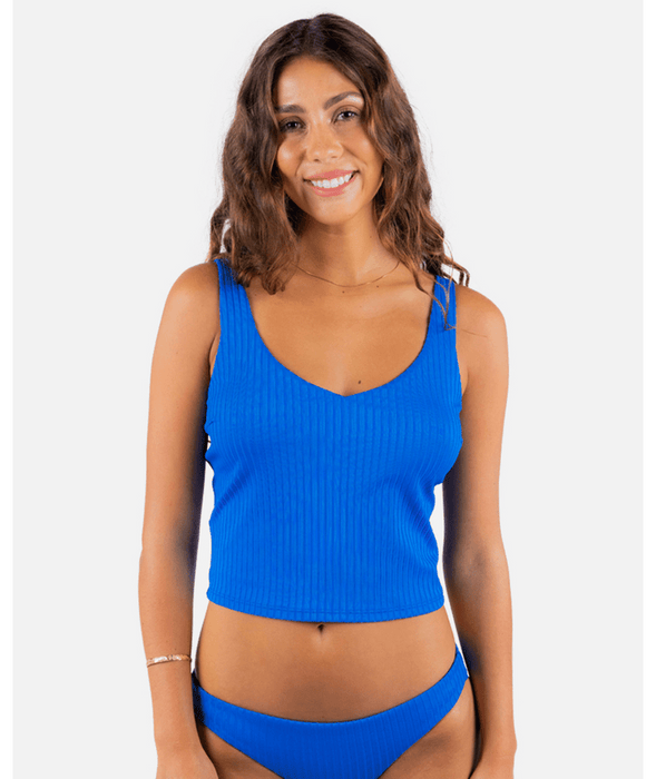 Rip Curl Premium Surf Tankini Top-Blue