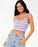 Rip Curl Bobbi Stripe Cami Tank-White/Purple