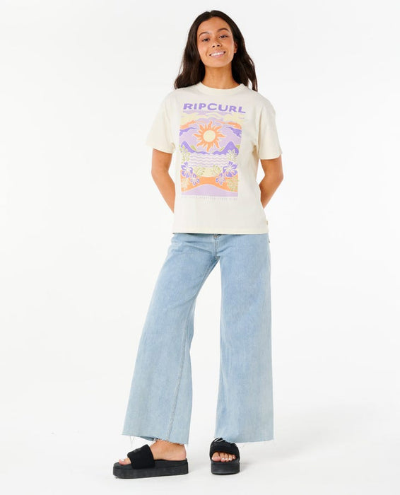 Rip Curl Dune Dancer Relaxed Tee-Bone