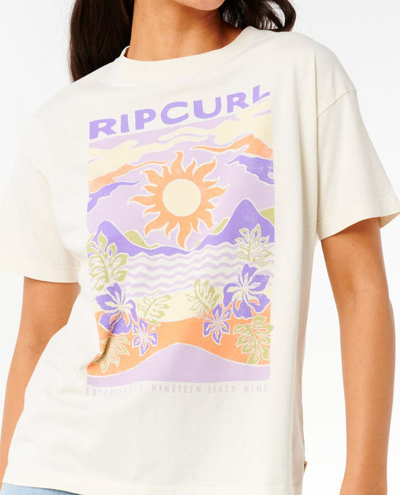 Rip Curl Dune Dancer Relaxed Tee-Bone