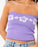 Rip Curl Cala Nights Hibiscus Bandeau Tank-Purple