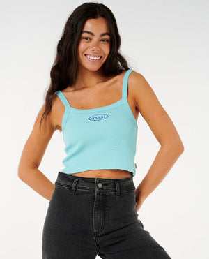 Rip Curl Neon Isles Baby Tank-Light Blue