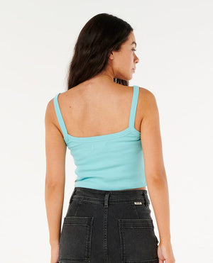 Rip Curl Neon Isles Baby Tank-Light Blue