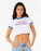 Rip Curl Neon Isles Baby Tee-Optical White