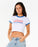 Rip Curl Neon Isles Baby Tee-Optical White
