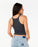Rip Curl Es Vedra Rib Tank-Washed Black