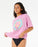 Rip Curl Es Vedra Heritage Tee-Pink