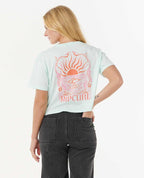 Rip Curl Sunrise Crop Tee-Mint