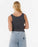 Rip Curl Hawaii Standard Ribbed Tank-Washed Black
