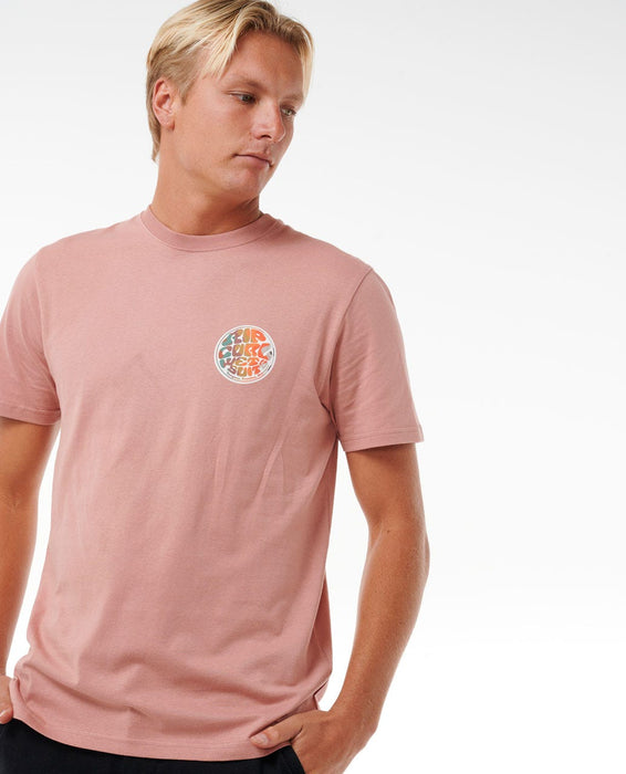 Rip Curl Passage Tee-Mushroom