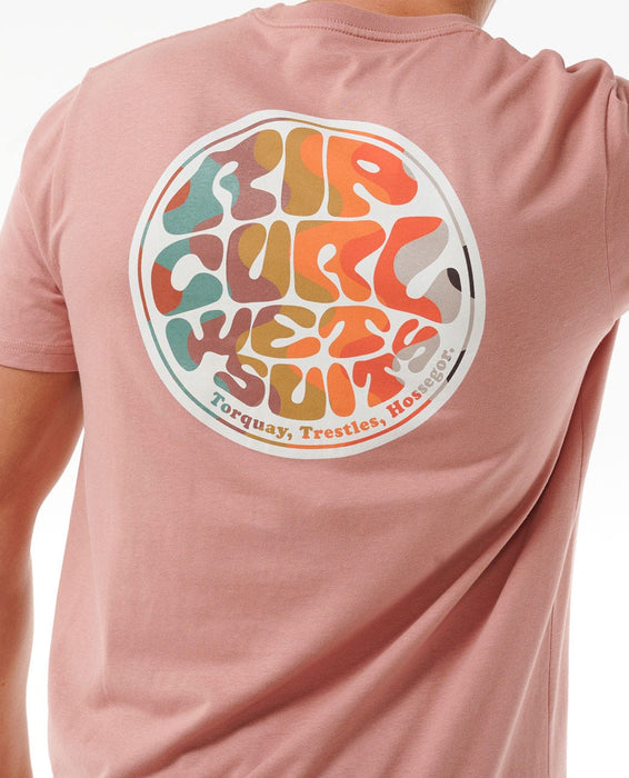 Rip Curl Passage Tee-Mushroom